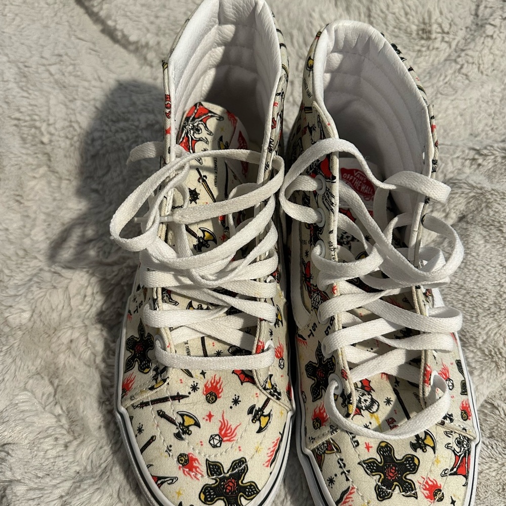 Hellfire Stranger Things High-Top Sneakers - image 1